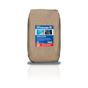 Dansand kvarca smiltis baseina filtram